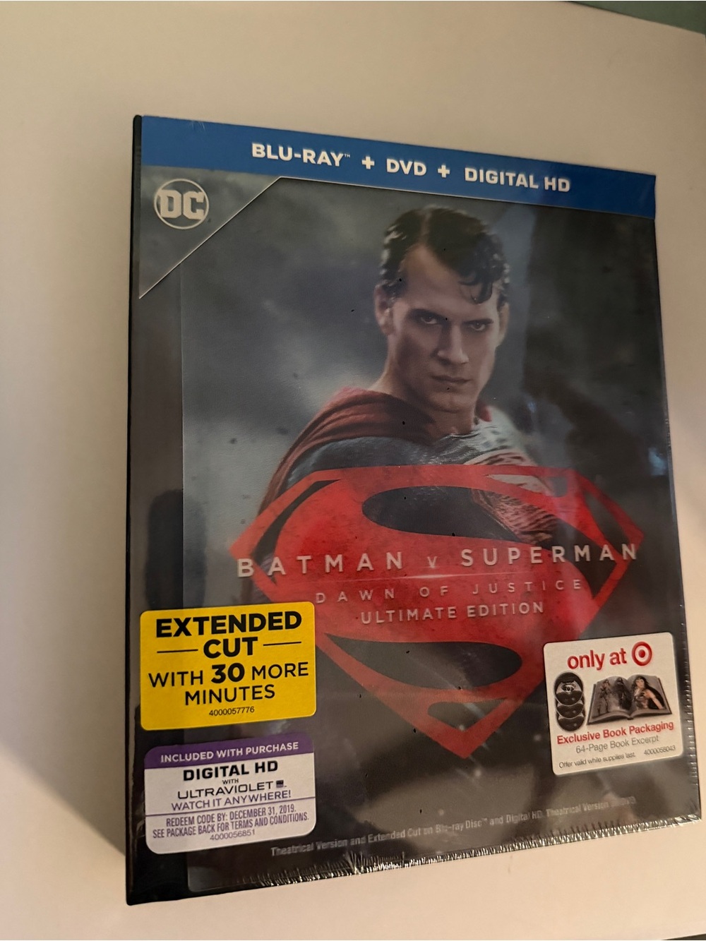 Batman V Superman - Dawn of Justice - Ultimate Edition. Target exclusive.